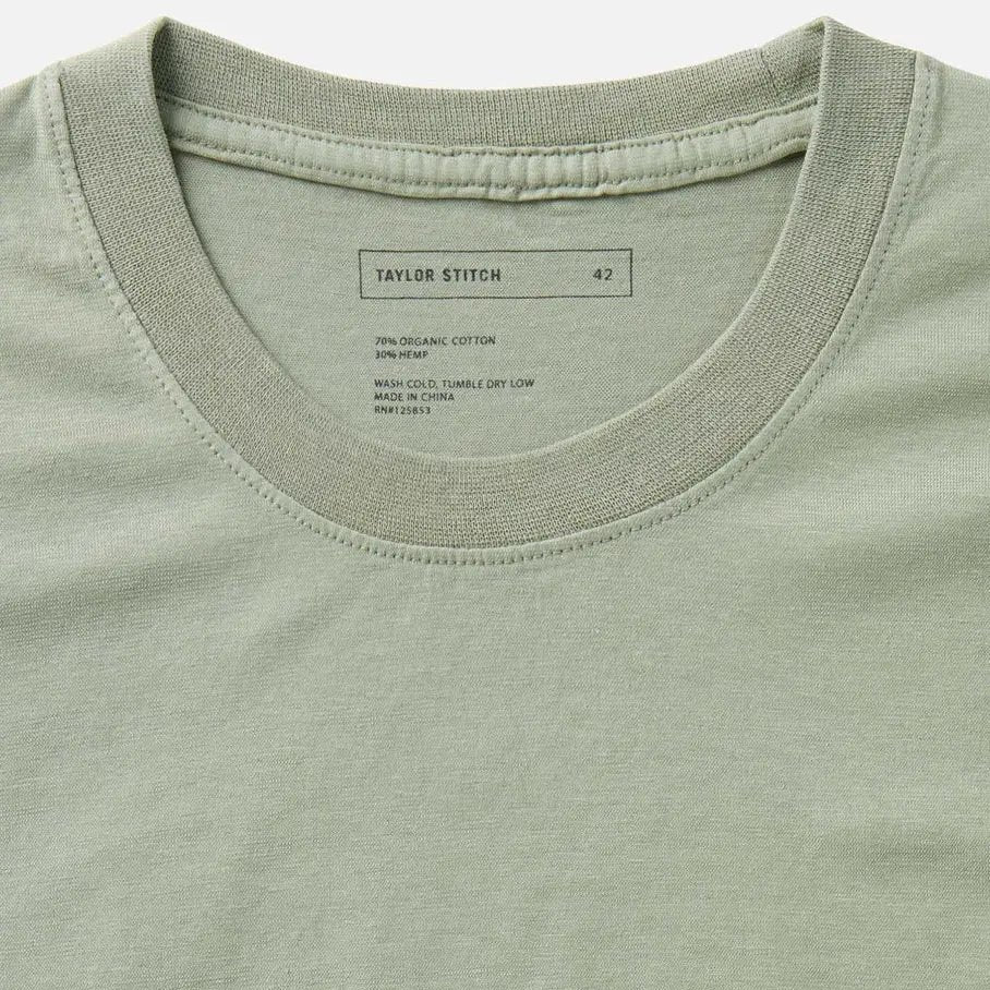 Taylor Stitch - Cotton Hemp in Sage by Taylor Stitch