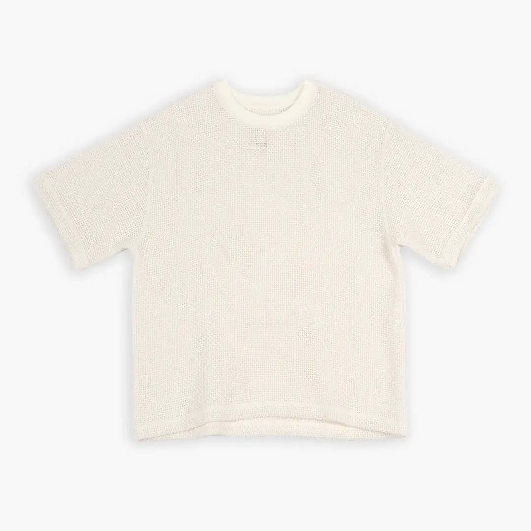 Eat Dust - Trellis Cotton Ecru by eat dust