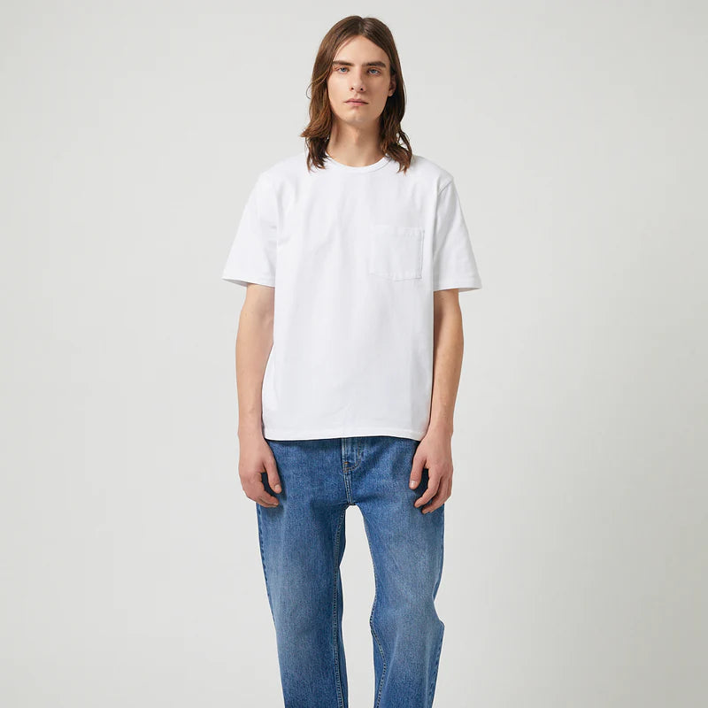 Corridor - 100% Organic Cotton T in White