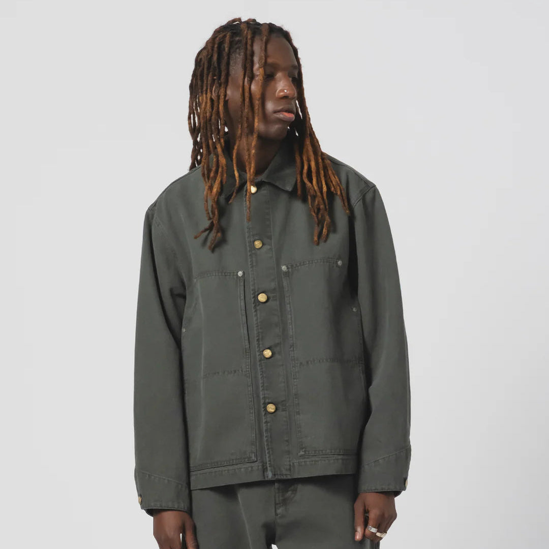 Eat Dust - Arizona Jacket in Forest Green Canvas