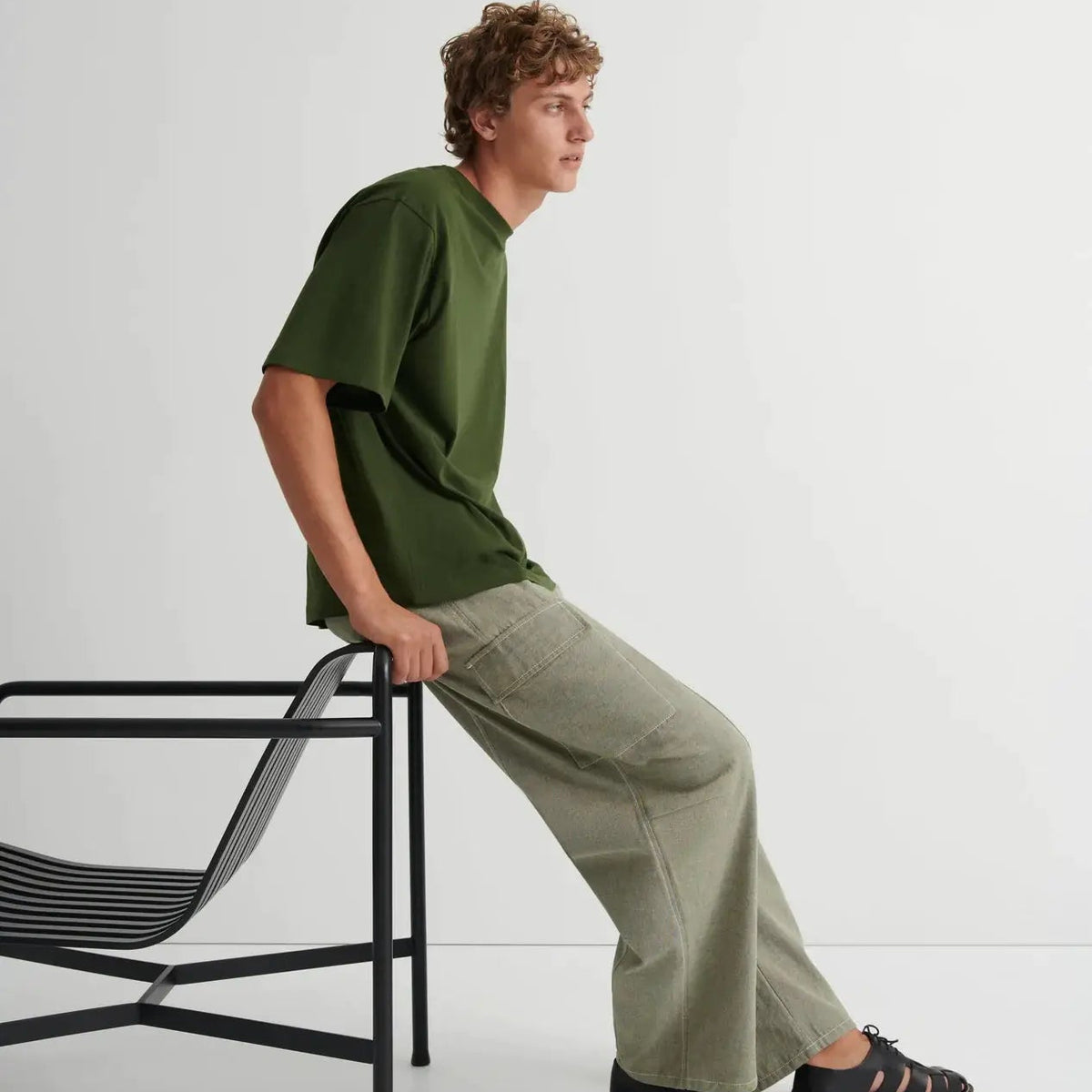Kow Tow - Box Tee in Sycamore by Above Snakes