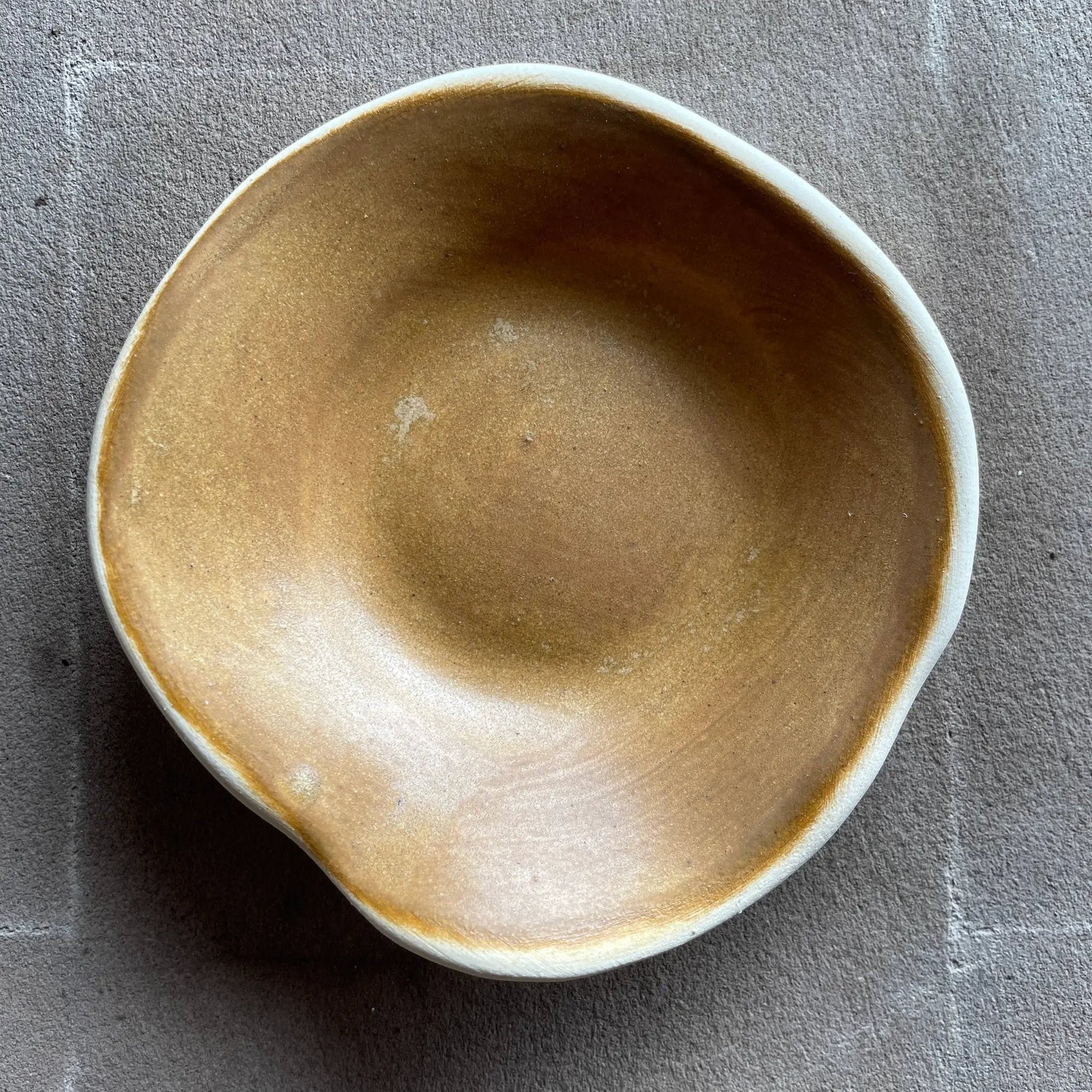 Handmade Ceramic Stacking Dish – Turmeric by Spring + Vine
