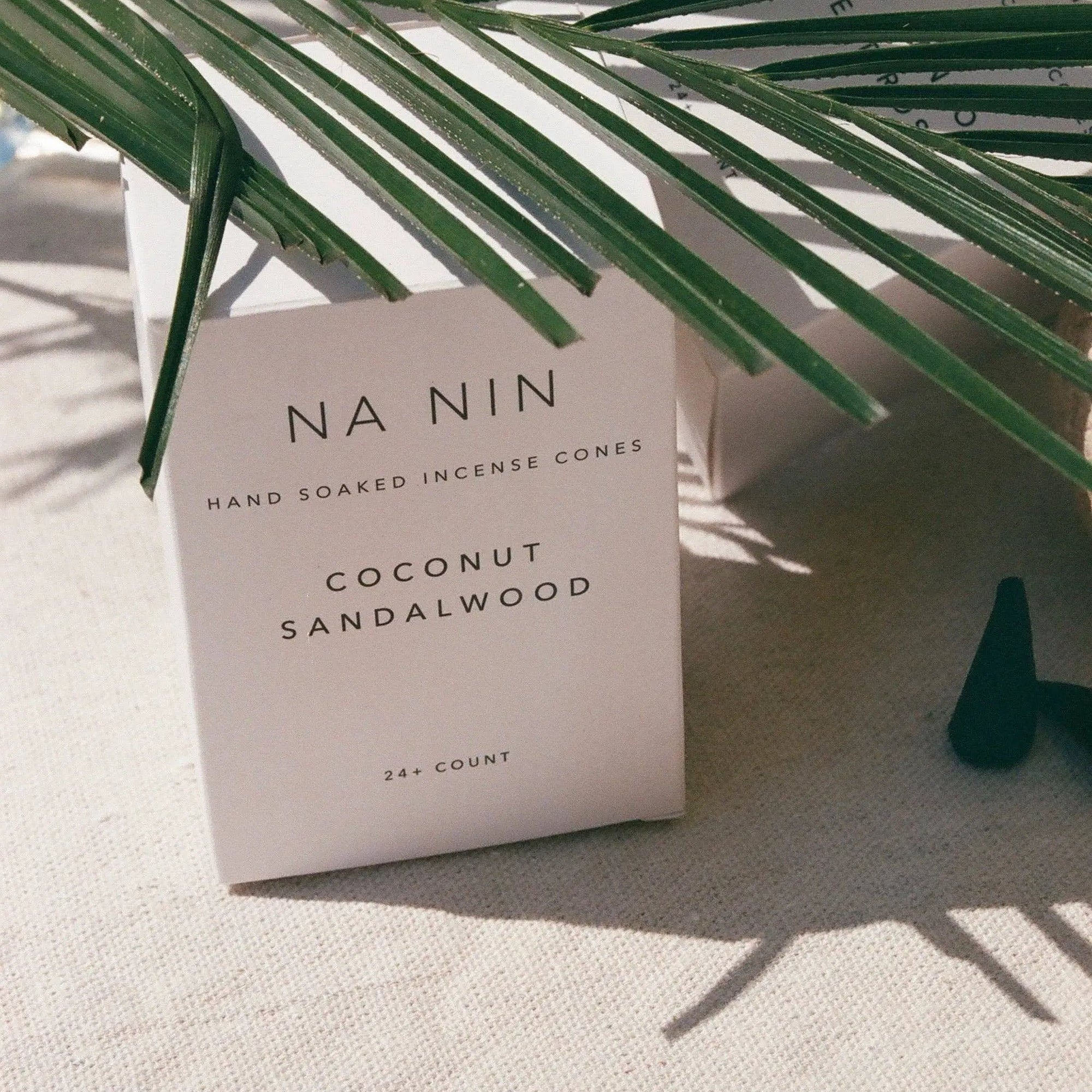 Coconut & Sandalwood Incense Cones by Na Nin