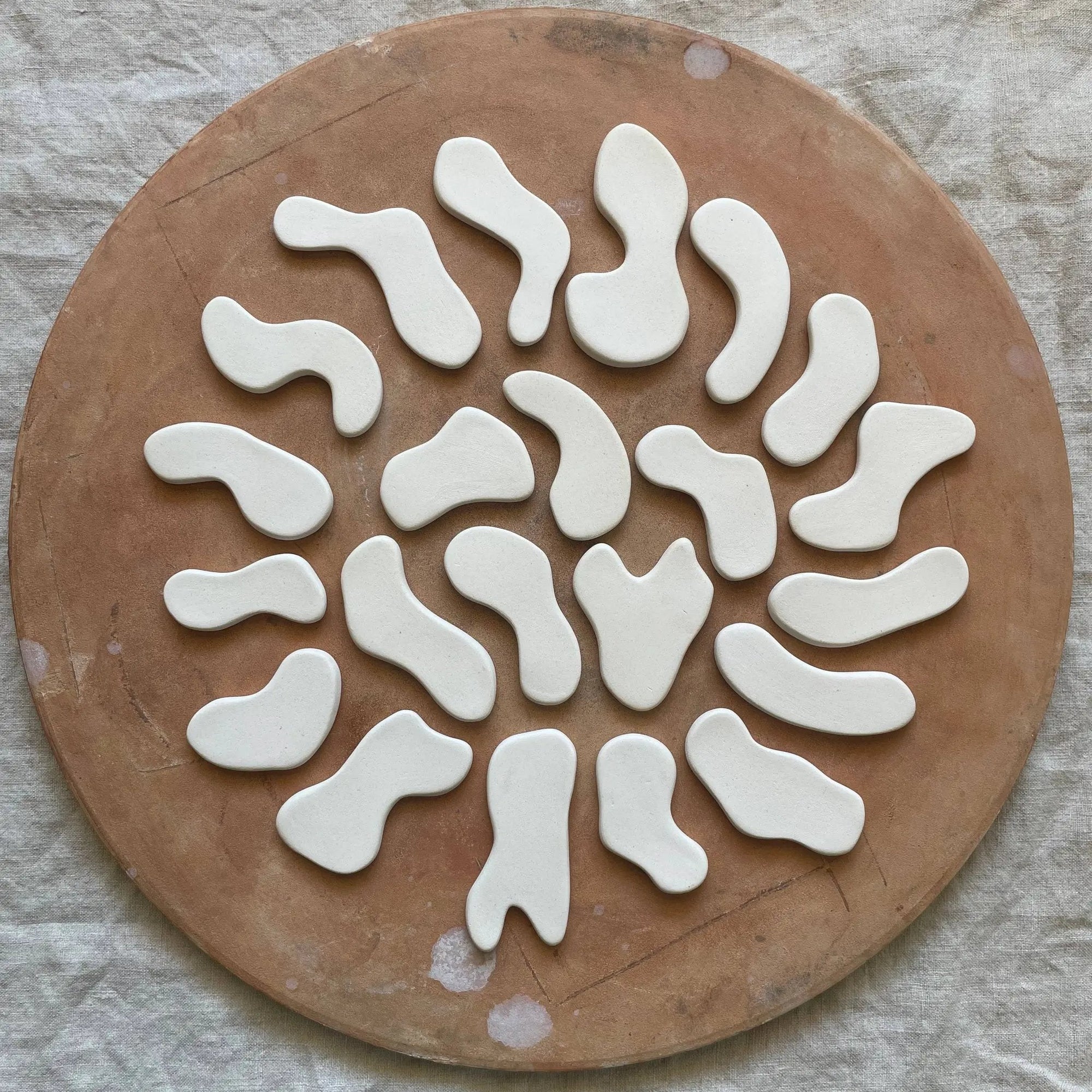 Handmade Ceramic Gua Sha – Mini by Spring + Vine