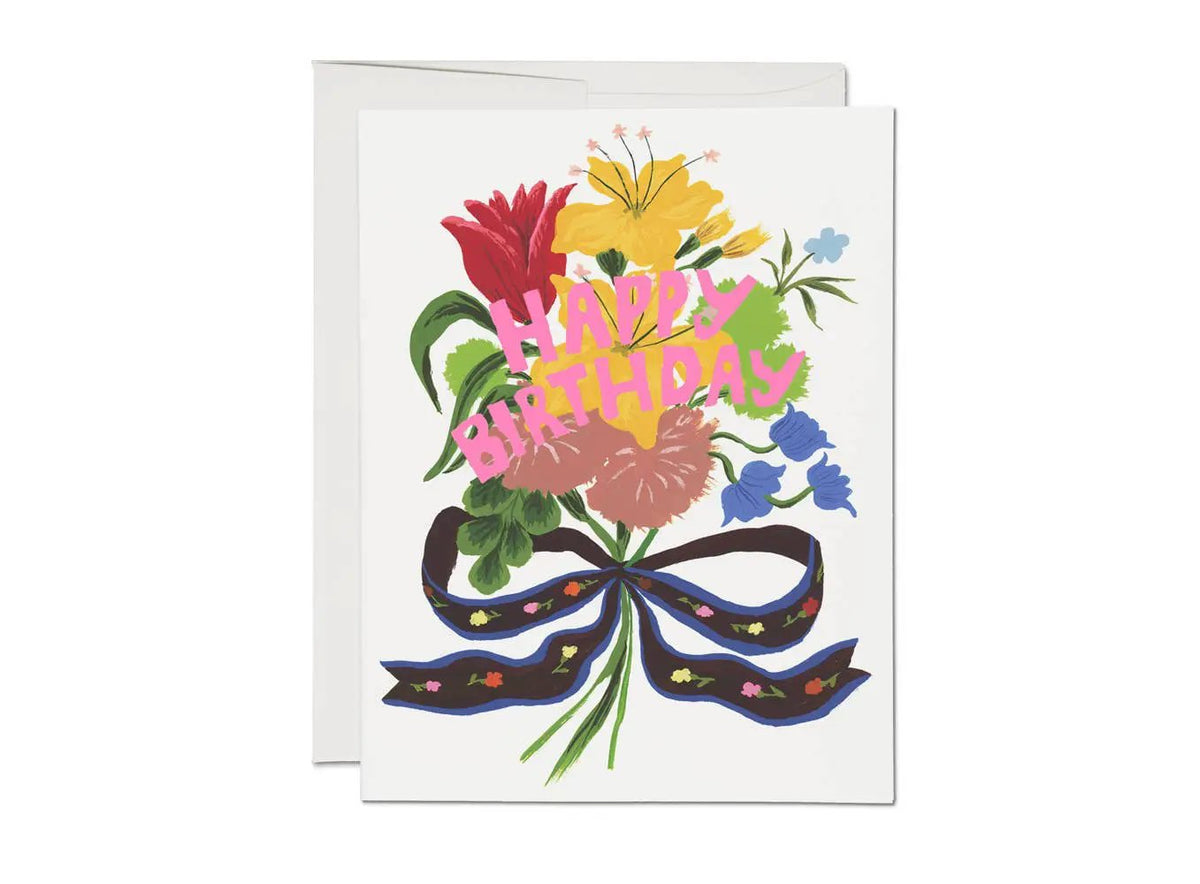 Picked For You birthday greeting card by Red Cap Cards