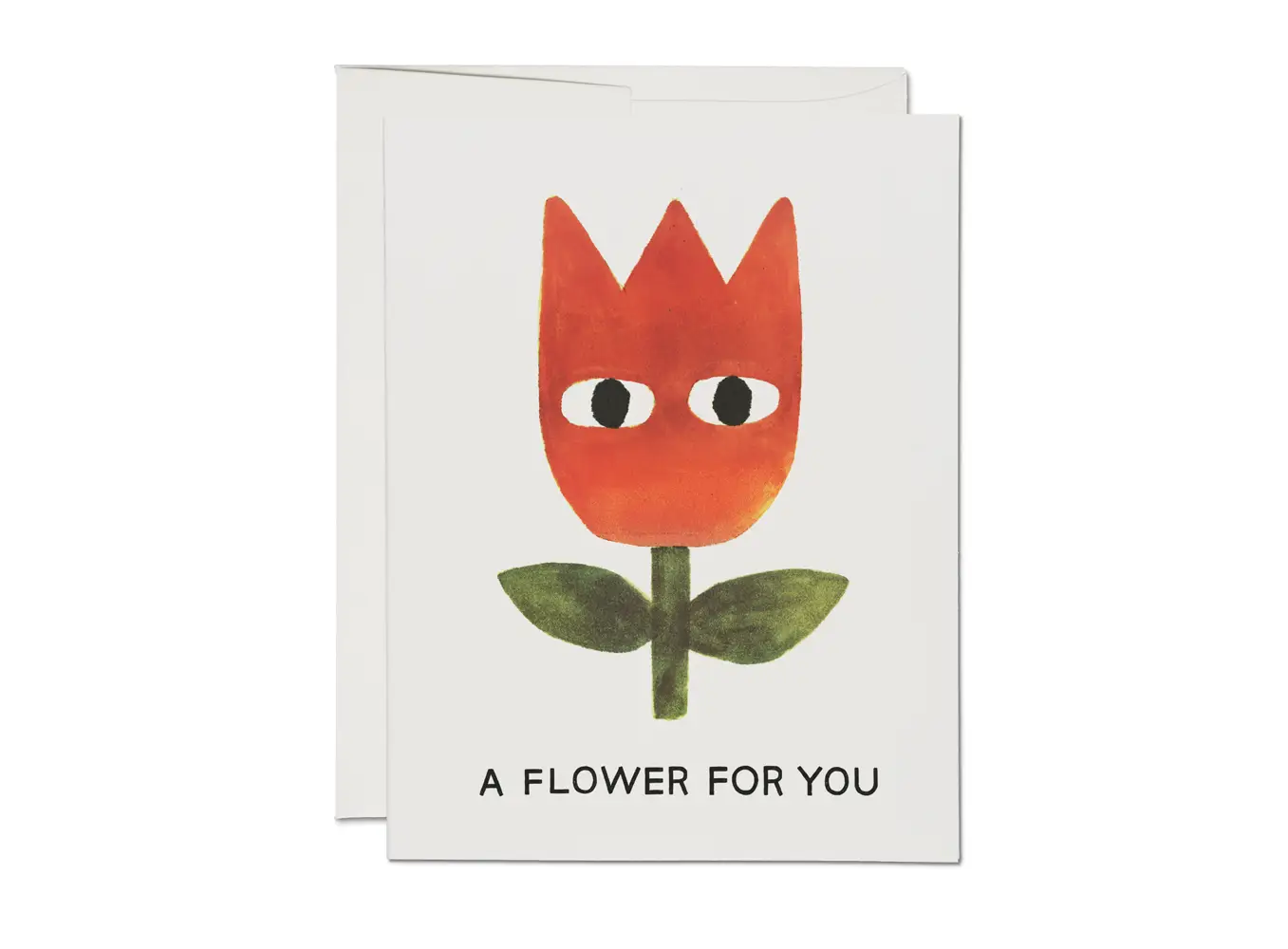 A Flower friendship greeting card: Singles by Red Cap Cards
