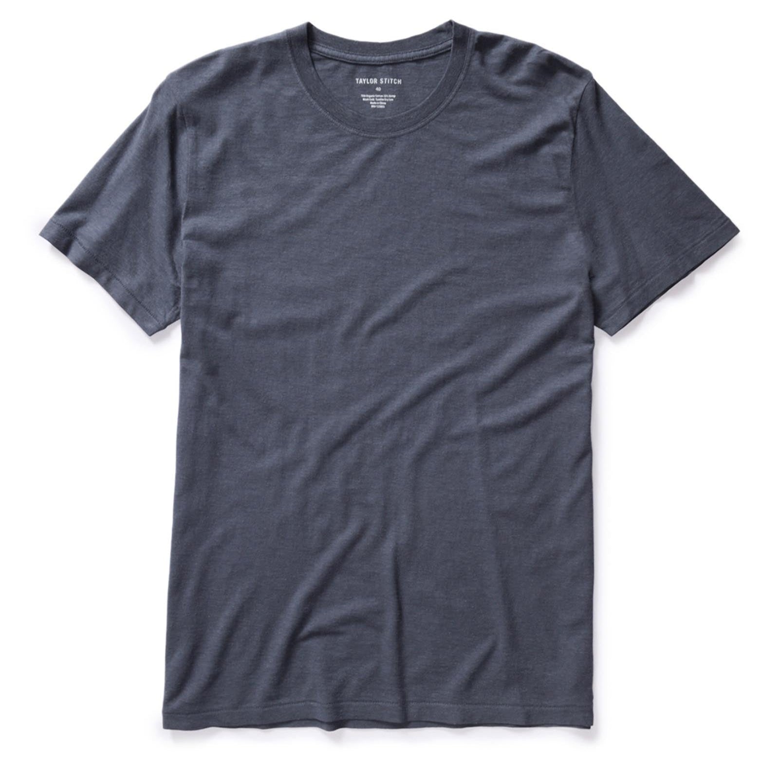 Taylor Stitch - The Cotton Hemp Tee in Navy