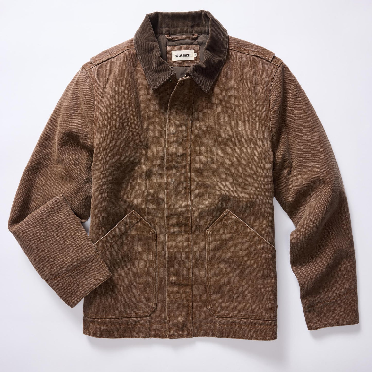 Taylor Stitch - The Workhorse Jacket in Aged Penny Chipped Canvas