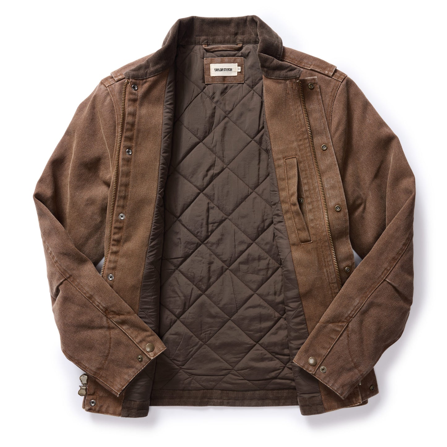 Taylor Stitch - The Workhorse Jacket in Aged Penny Chipped Canvas