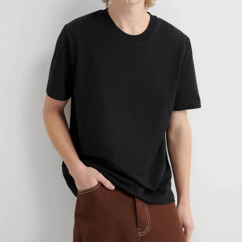 Kowtow - Box Tee in Black by Taylor Stitch