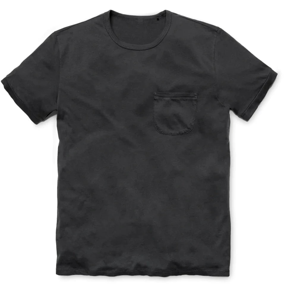 Outerknown - Sojourn Pocket Tee in Bright Black