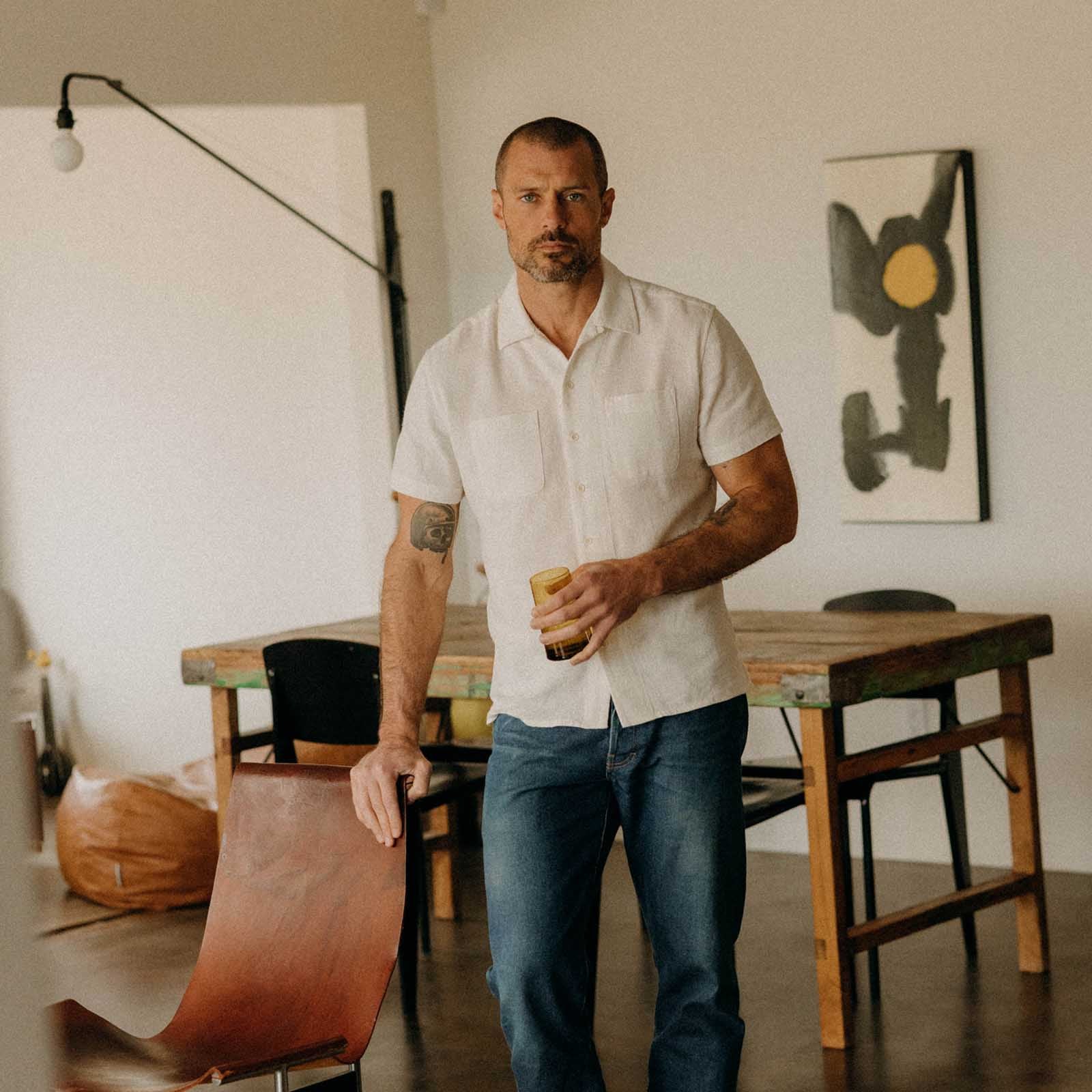Taylor Stitch - Conrad Shirt in Vintage White