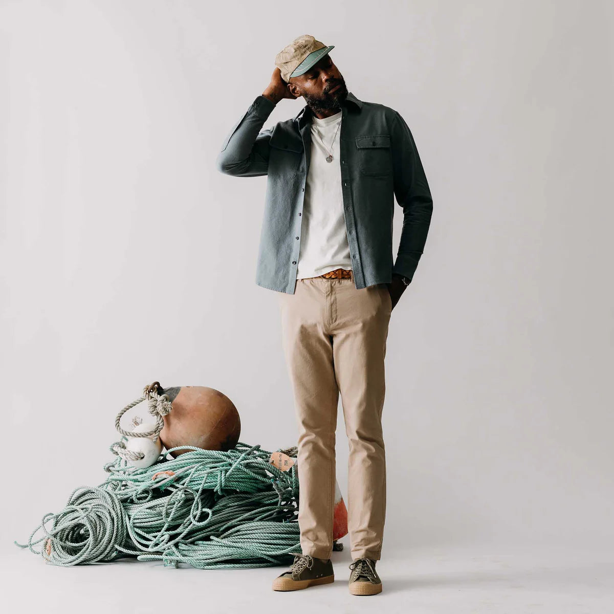 Taylor Stitch - Yosemite Shirt in Slate
