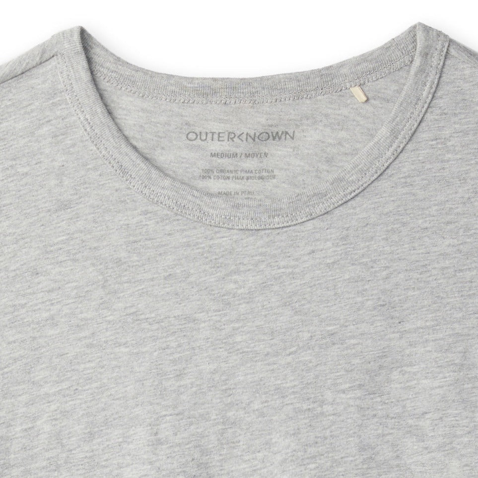 Outerknown - Sojourn Tee in Heather Grey